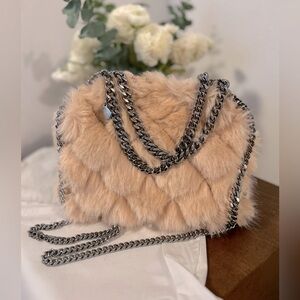 Stella McCartney Faux Fur Falabella Handbag Like New with Original Tags